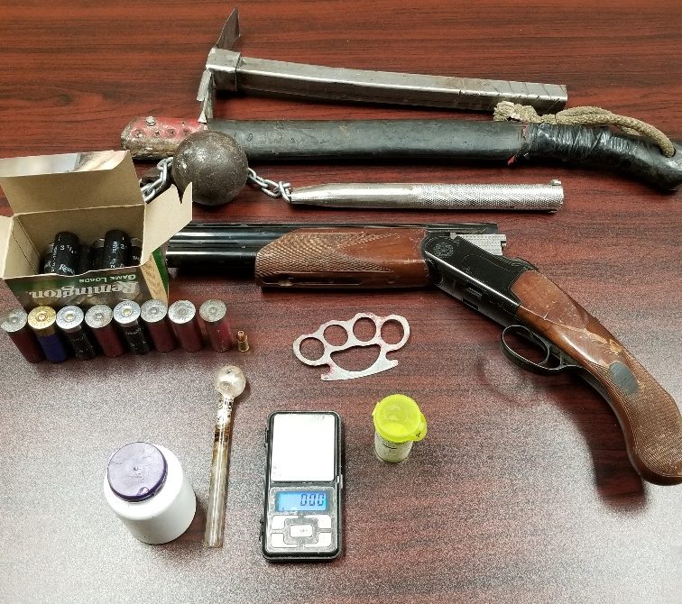 Contraband seized by Melita RCMP.
