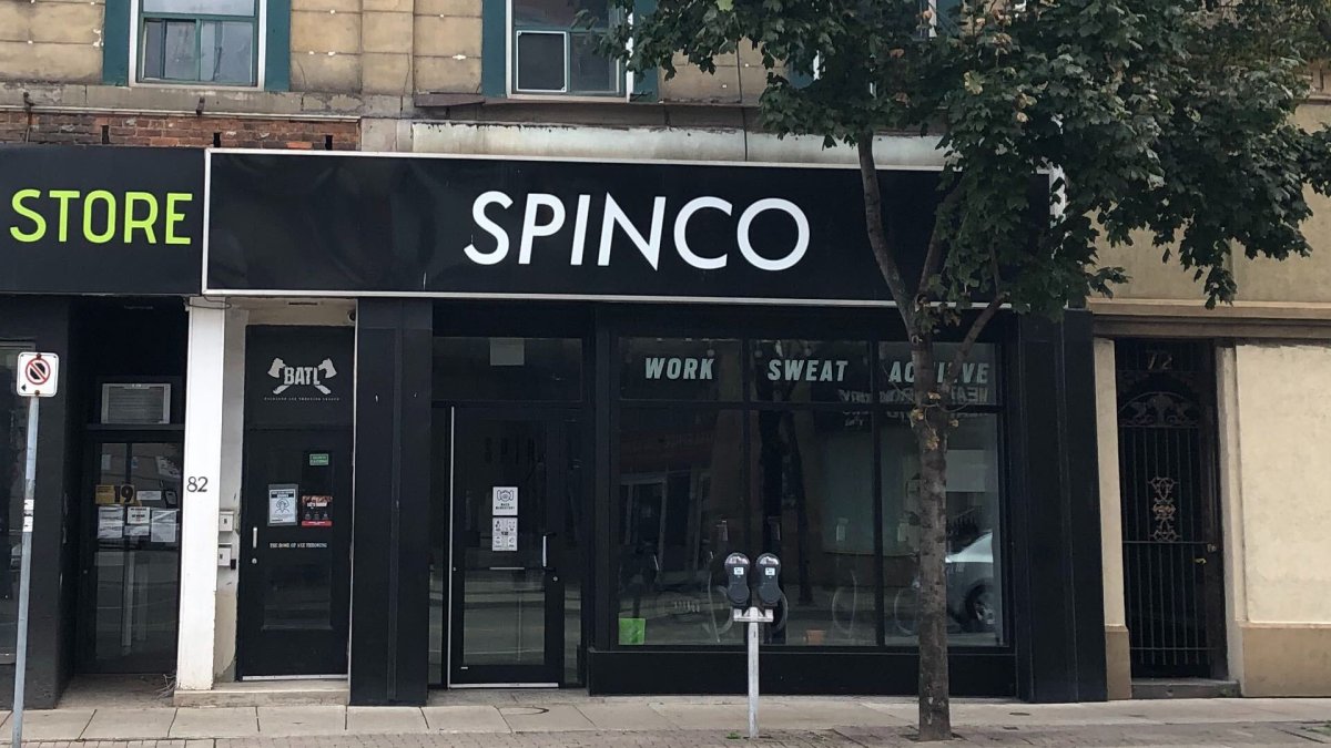SPINCO gym on James Street North in Hamilton, Ont. 