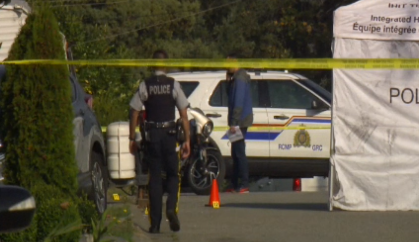 RCMP have arrested one man after a fatal stabbing in Surrey, Thursday night. 