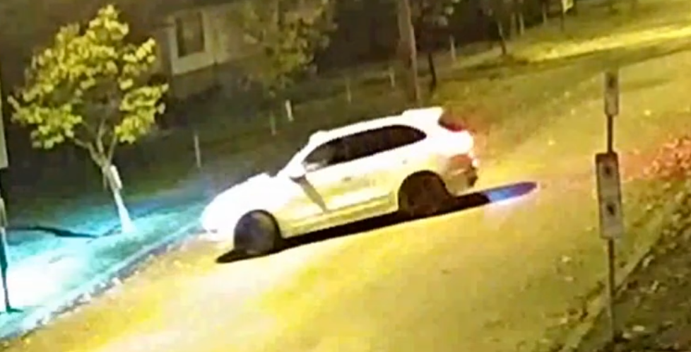 Vancouver police are looking to speak with the woman and three men who were in this vehicle on Oct. 28, 2020. 