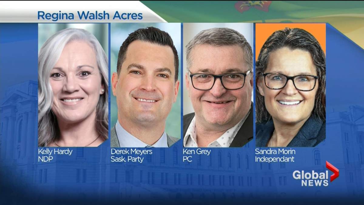 The new MLA to represent the Regina Walsh Acres riding is Derek Meyers.