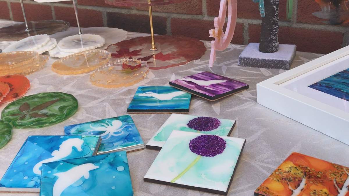 Crafts designed and created by Bijal Shah.