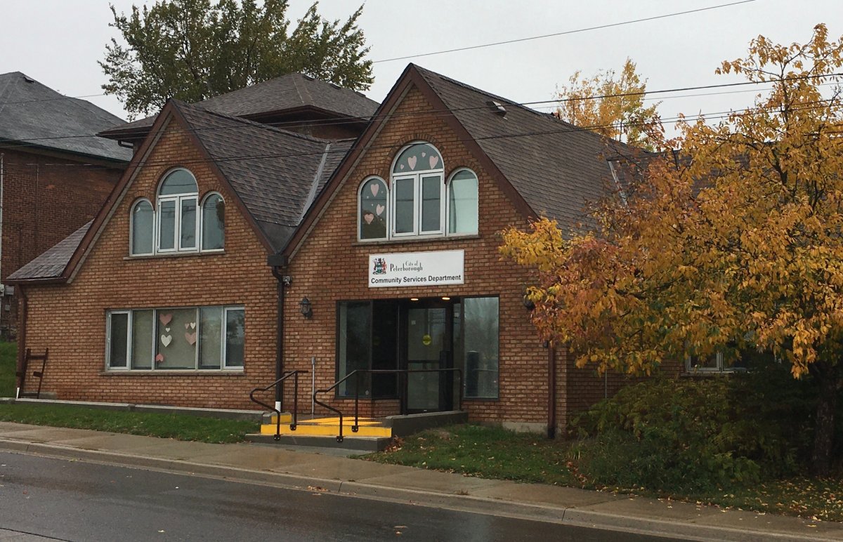 The city's Community Services building on Wolfe Street may be a new temporary homeless shelter in Peterborough.