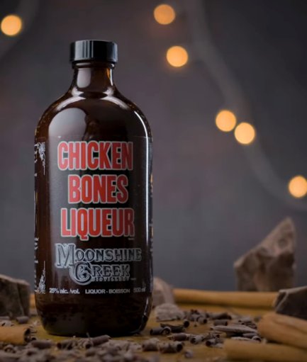 Moonshine Creek Distillery has produced a Chicken Bones liqueur for a second year – this time independently.