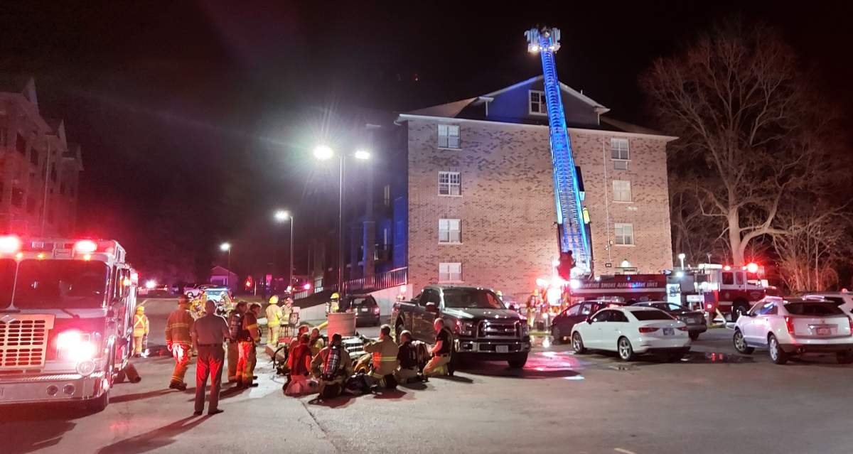 The cause of the fire is not yet known.