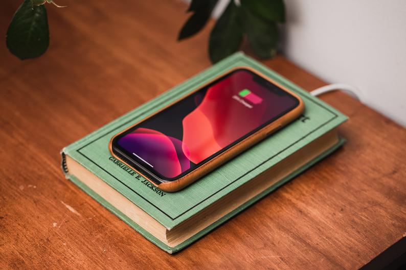 100 Year Old Book Turned into a Wireless Phone Charger, $103, available at Etsy Canada