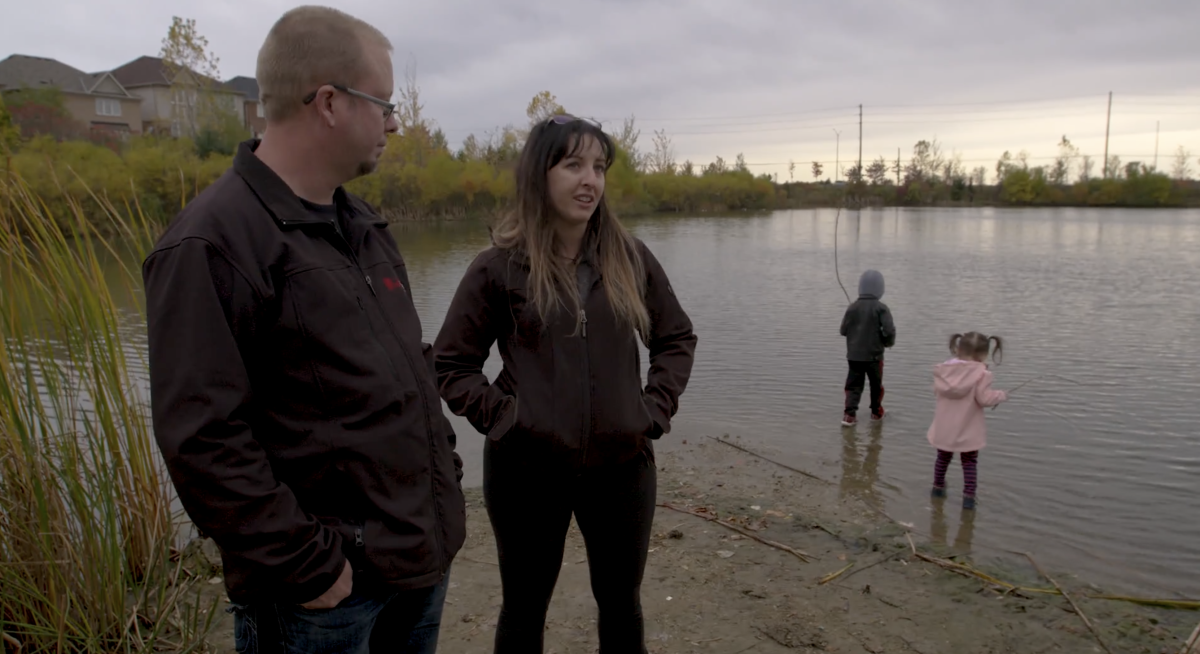 Priscilla and Jeff Berton moved to Milton to be closer to nature, now they worry the pro-posed CN terminal might impact their children’s health.