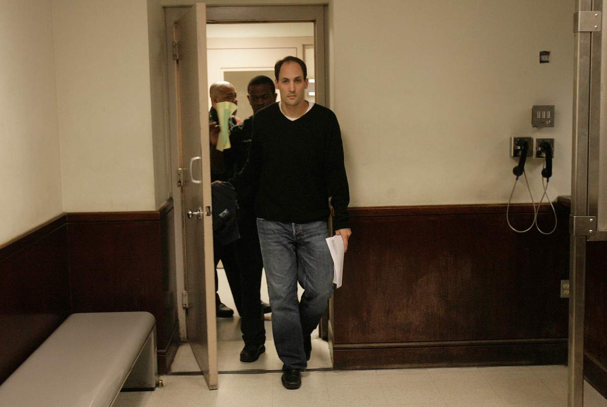 Brad Cooper is seen in the Wake County Magistrate’s office on Monday, October 27, 2008, in Raleigh, North Carolina.