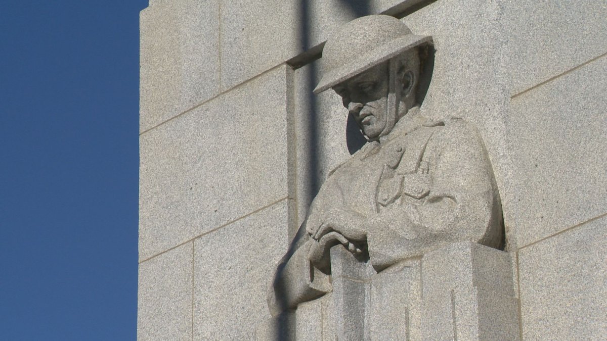 The only Remembrance Day service in Regina on Nov. 11 will take place at the cenotaph in Victoria Park.