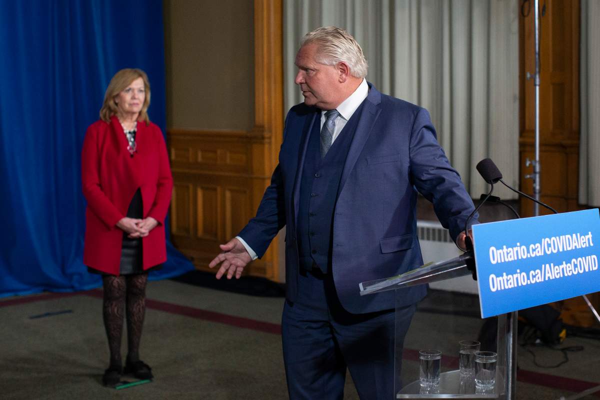 Ontario Premier Doug Ford has useed of fear-infused messaging over the course of the COVID crisis. And he's not unique in doing so, says Brooke Struck of The Decision Lab.