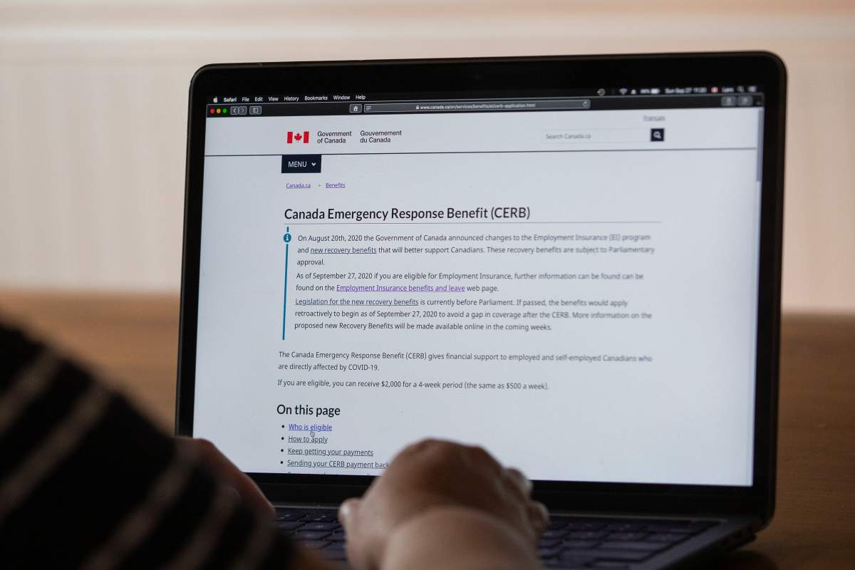 The city of Calgary had about 13.98 per cent of its residents receiving the Canada Emergency Response Benefit (CERB) last year.