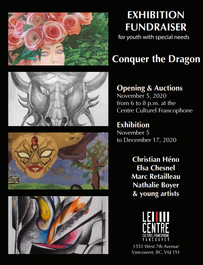 Conquer the Dragon Art show and Fundraiser for kids with special needs - image