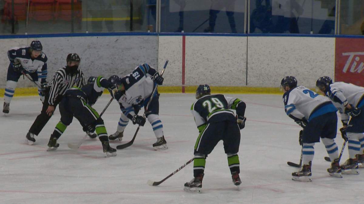 A pair of Lethbridge Hurricanes teammates are playing in the AJHL for the Calgary Canucks and Canmore Eagles. 