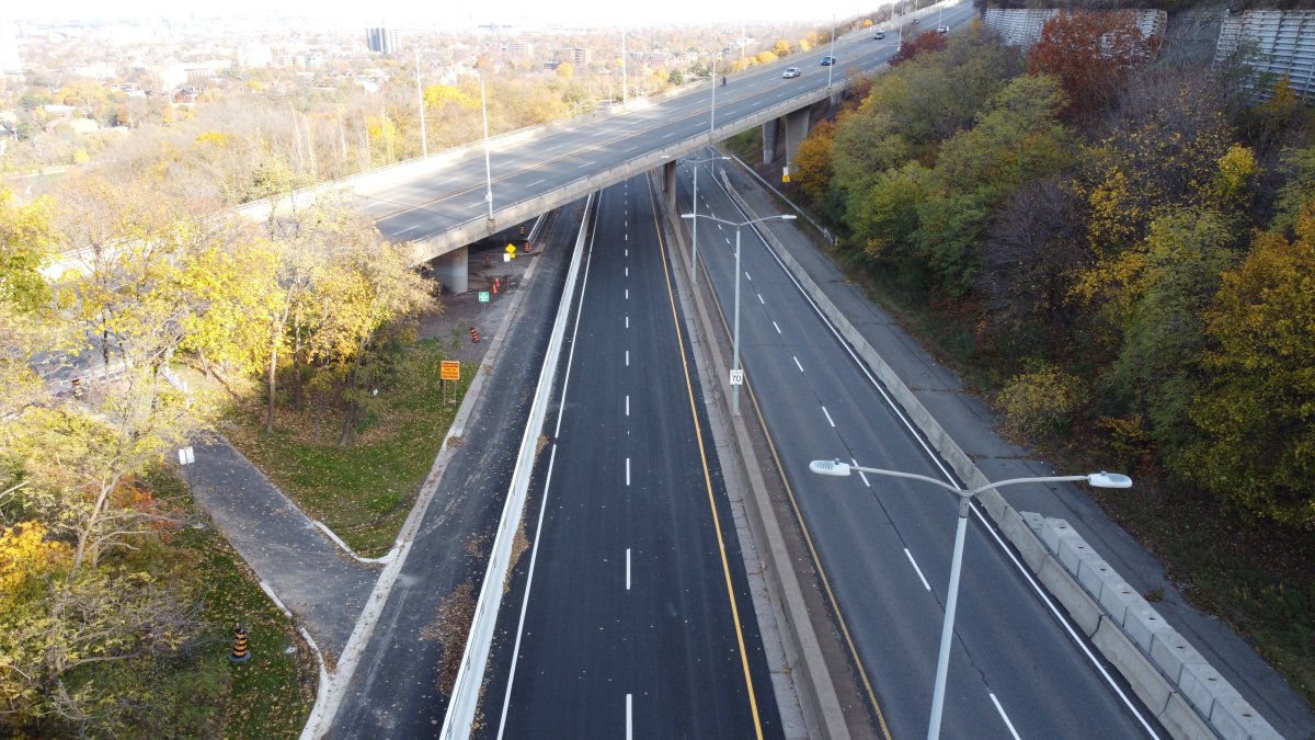 Downbound lanes on Hamilton’s Claremont Access likely to reopen before the end of October - image