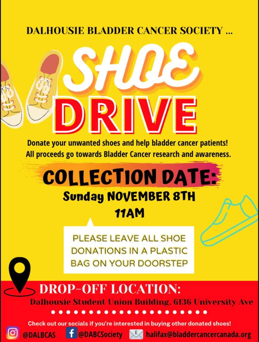 Dalhousie Bladder Cancer Society Shoe Drive - image