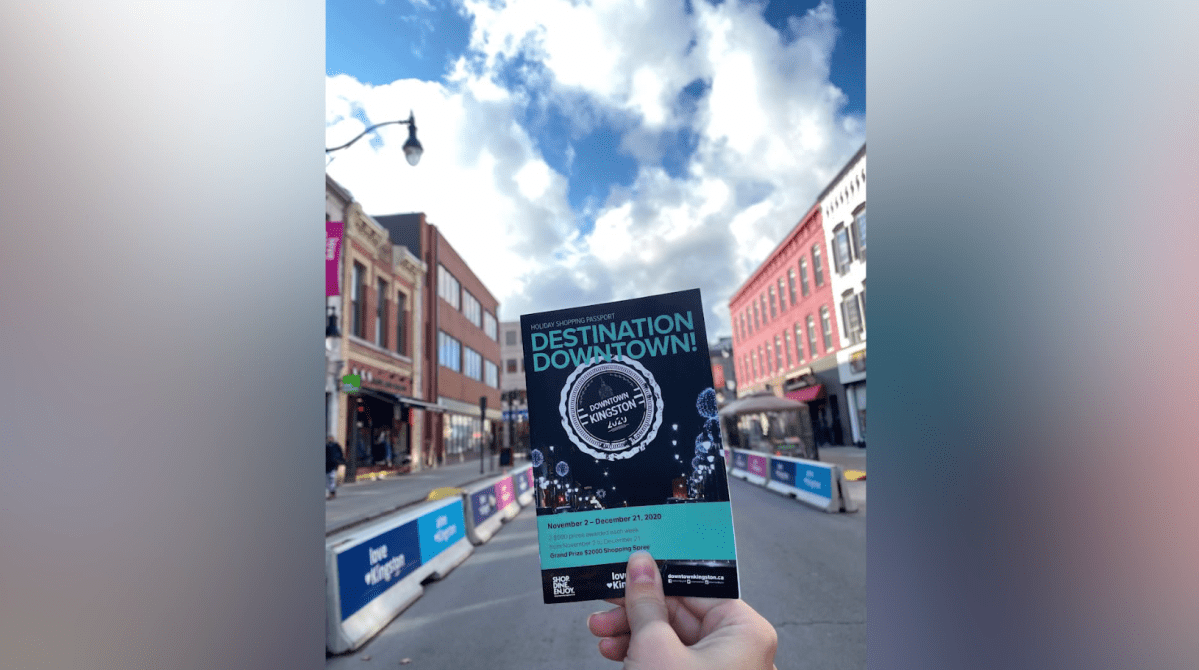 Downtown Kingston has started a shopping passport program to help support local businesses during the holiday season. 