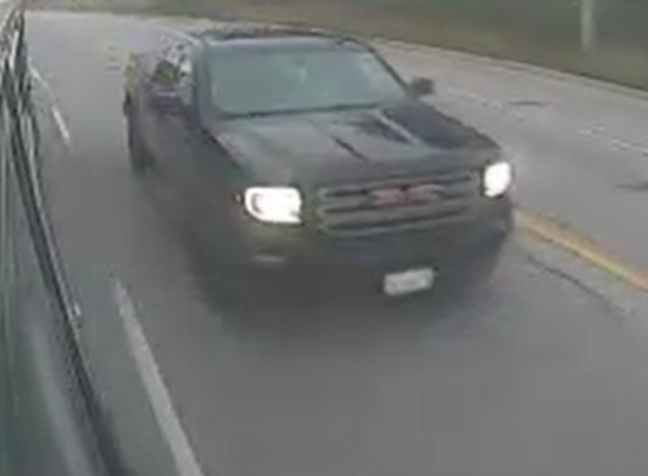 A Barrie police spokespeson said investigators obtained video footage from the bus and are trying to identify the licence plate.