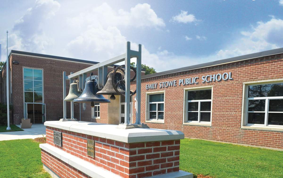 Emily Stowe Elementary school in Norwich.