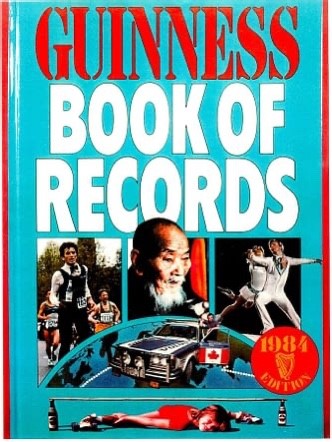 Garry Sowerby and Ken Langley were featured on the front cover of the 1984 edition of the Guinness Book of World Records.