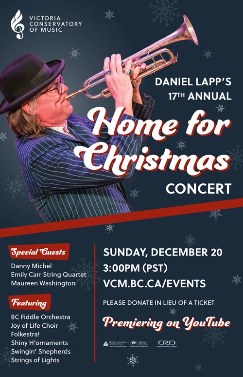 Daniel Lapp’s Home for Christmas Online Concert - image