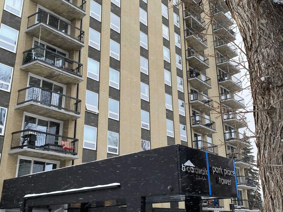 Park Place Tower in south Edmonton. 