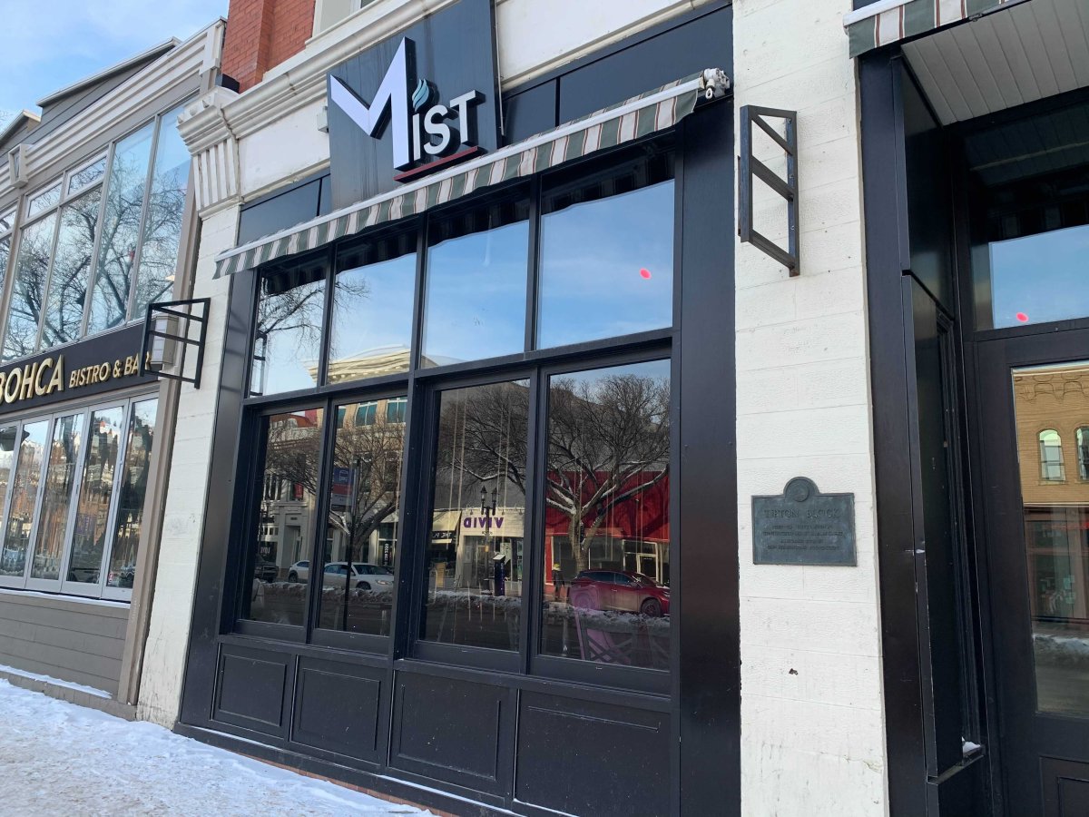 Mist, a hookah bar on Whyte Avenue, has been ordered to close immediately after a number of health and COVID-19 violations. 