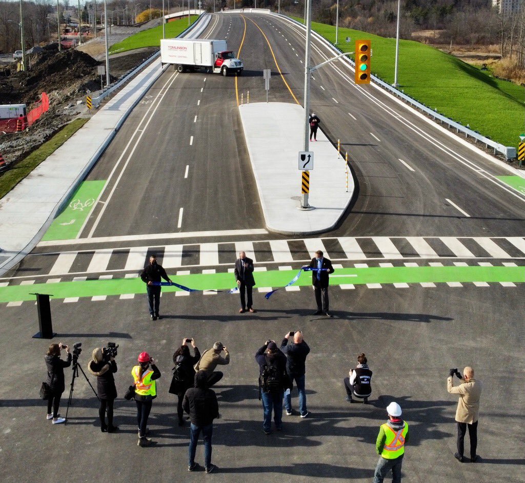 After 10 years, the expansion of John Counter Boulevard is finally complete. 