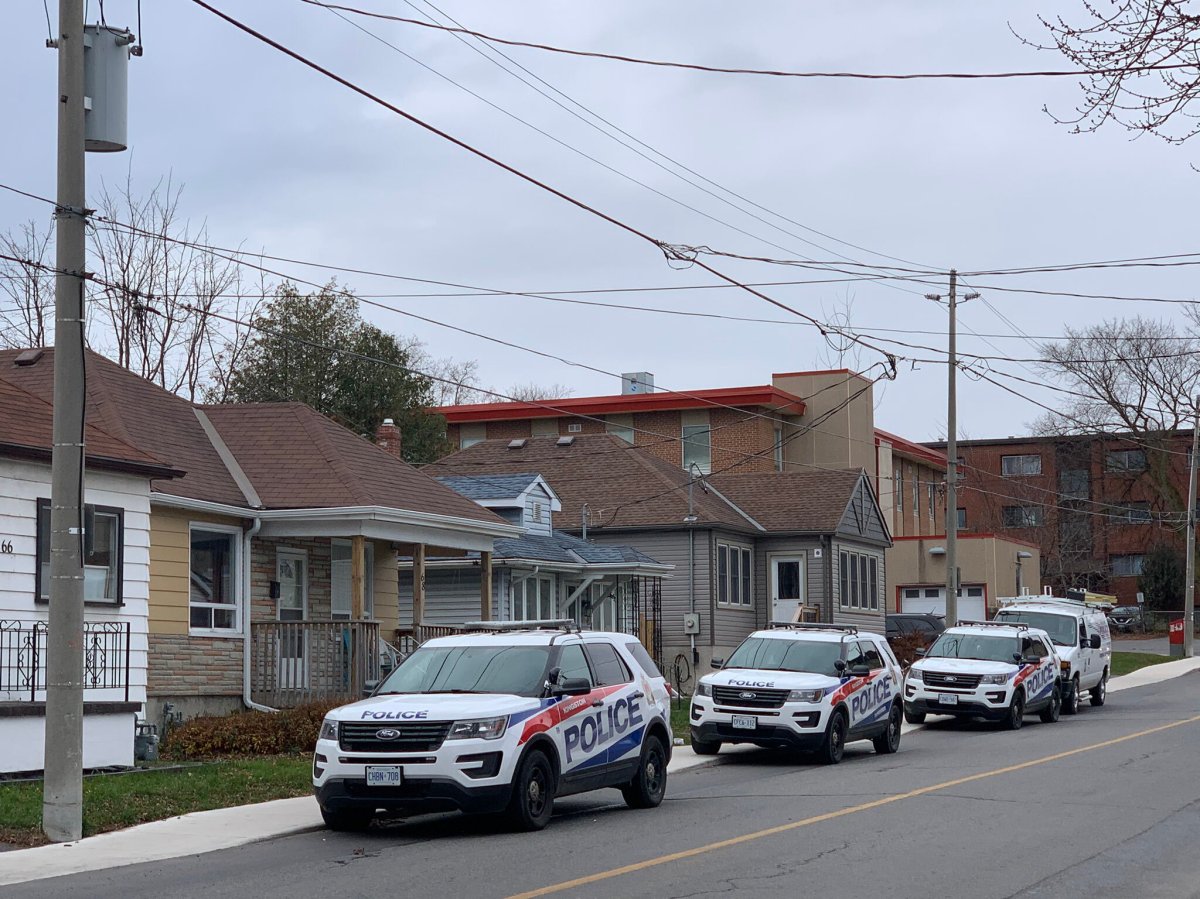 Kingston police are investigating a death on Stephen Street in the city's north end. 