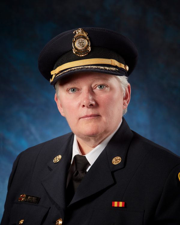 Karen Roche has been named Burlington's new fire chief.