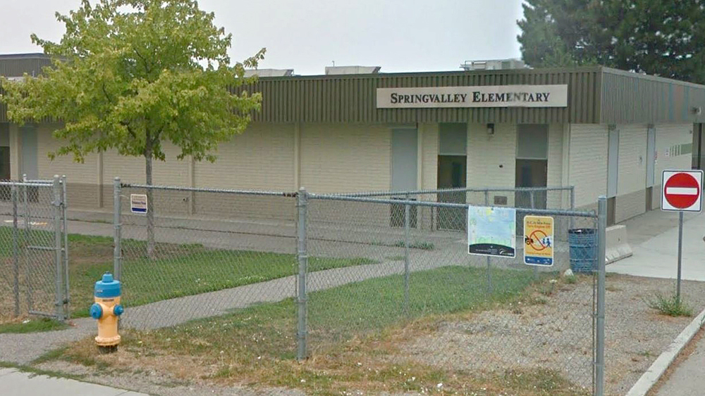 The school district said a member of the Springvalley Elementary School community has tested positive for COVID-19.