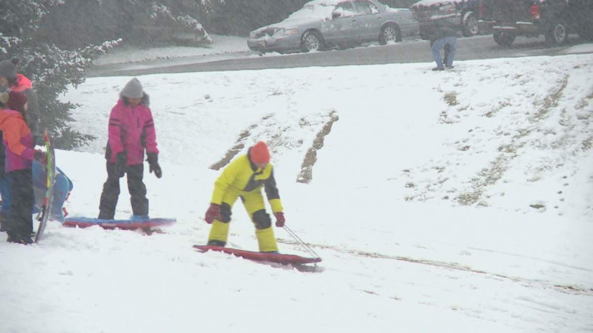 Southern Alberta under wind and winter storm warnings, Saturday, Nov. 7, 2020. 