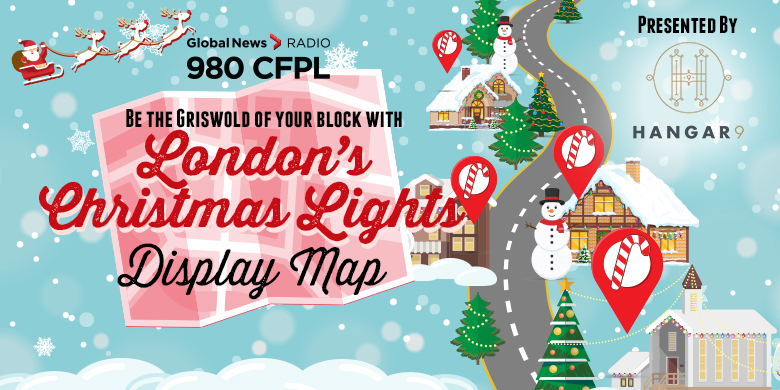 London’s Christmas Lights Display Map - image