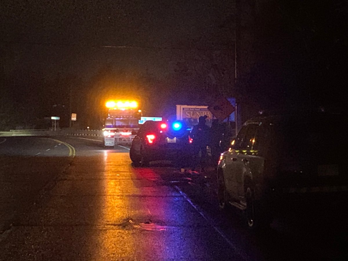 OPP say a family dispute and a road rage incident where shots were fired prompted an emergency alert in Millhaven, Ont., Thursday night.