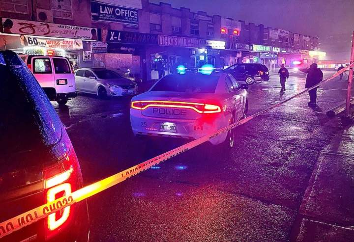 The stabbing happened just before 9 p.m. on Wednesday.