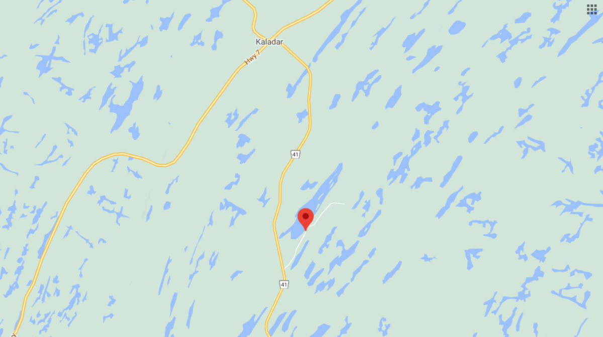 Raccoon Lake Trail is just south of Kaladar, Ont., off of Highway 41.