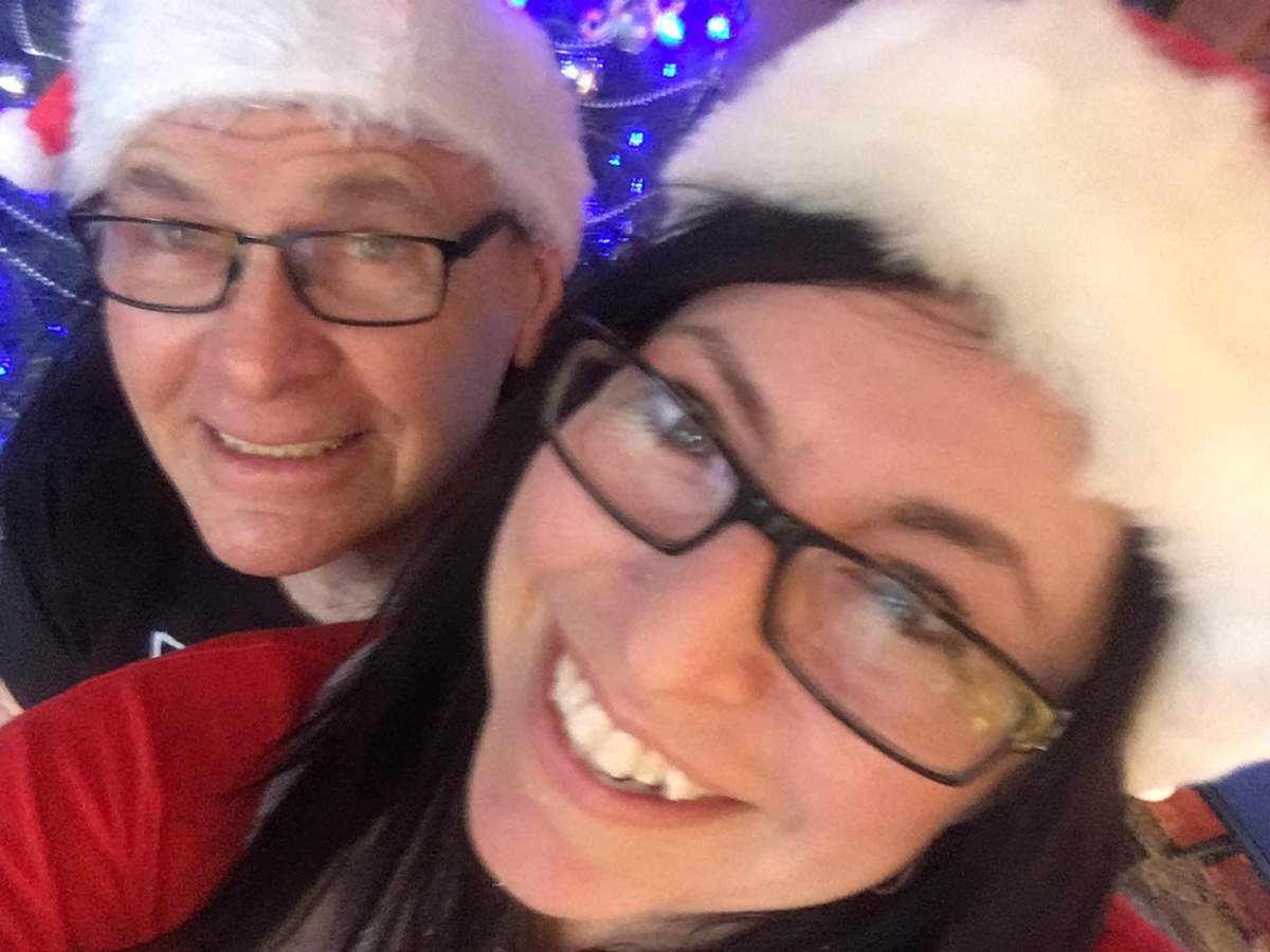 George and Ruth Blencoe. Ruth was killed in a crash on Highway 97A in February 2019.