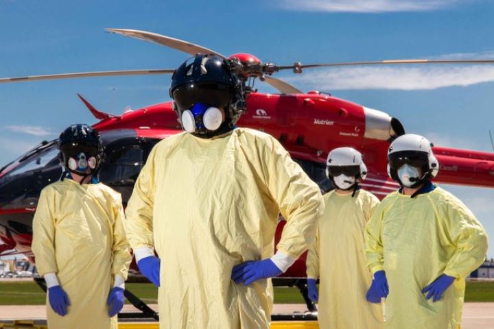 As COVID-19 cases continue to rise in Alberta and other Prairie provinces, STARS air ambulance crews are also seeing an increase in the number of patients affected by the illness in need of transfer.