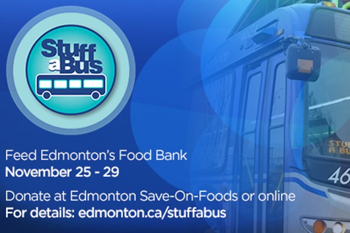 Global Edmonton supports: ETS Stuff a Bus