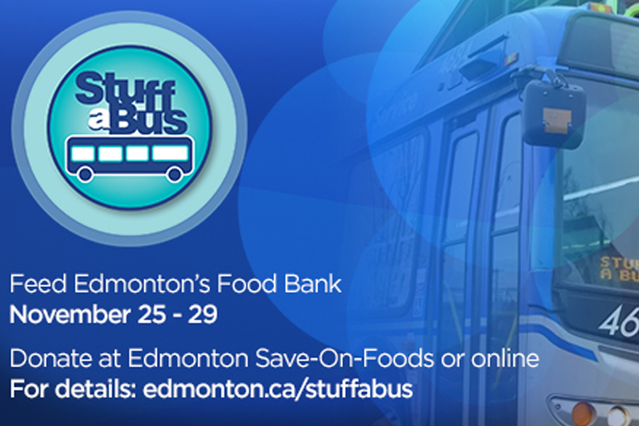 Global Edmonton supports: ETS Stuff a Bus - image