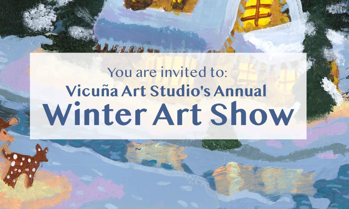 Vicuña Art Studio Live Stream Winter Art Show - image