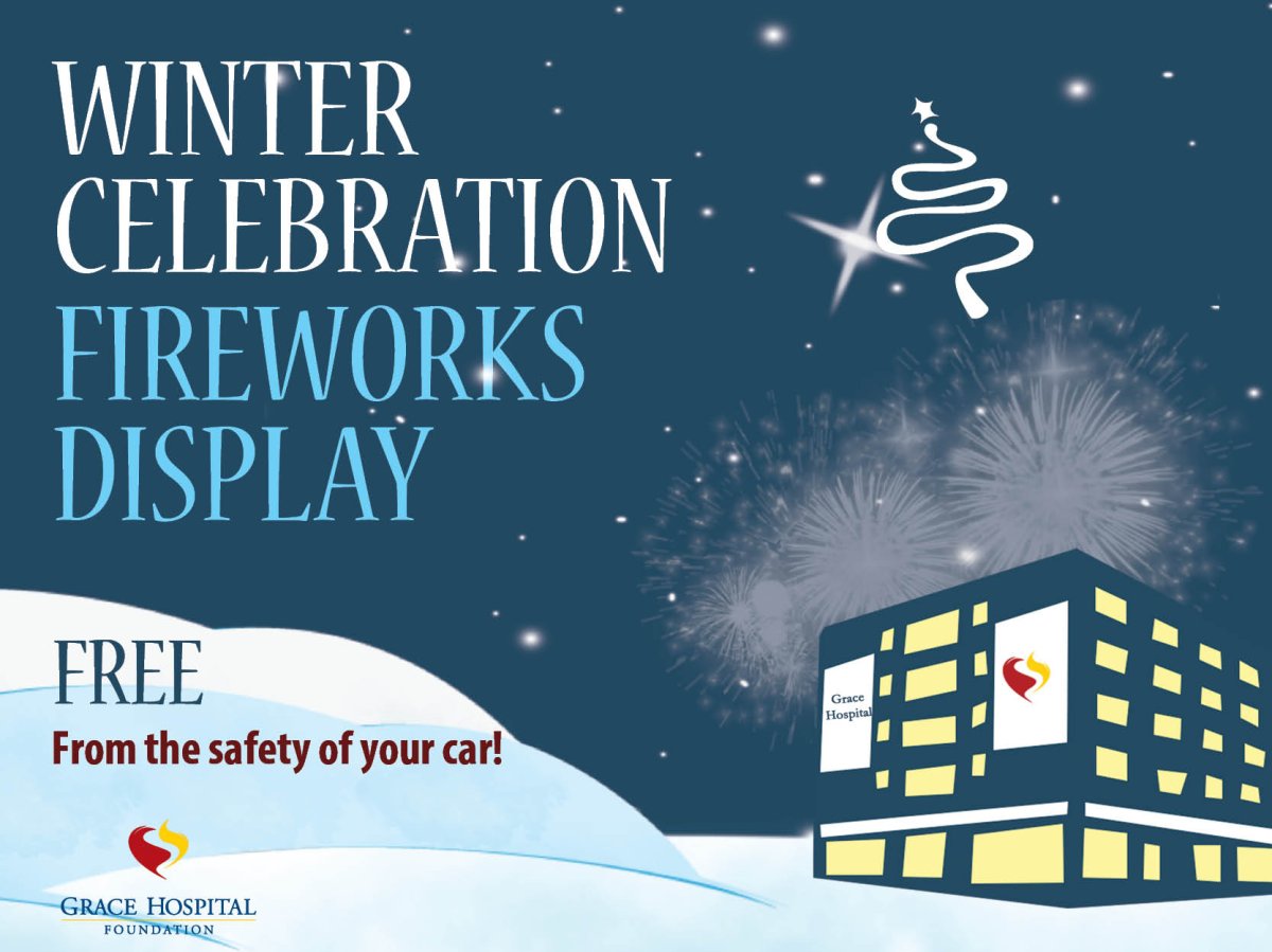 Grace Hospital Foundation Winter Celebration Fireworks Display - image