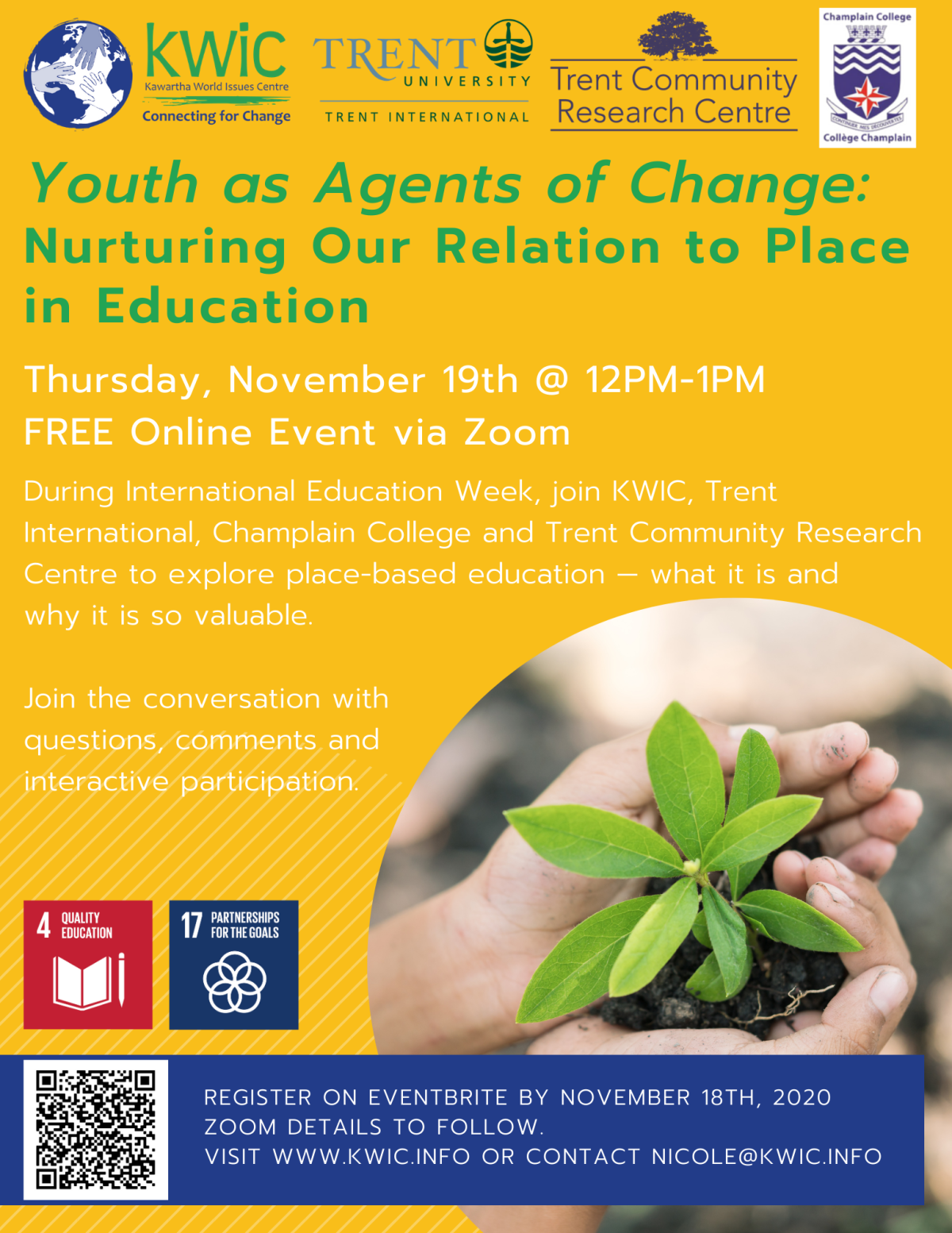 Youth as Agents of Change: Nurturing Our Relation to Place in Education ...