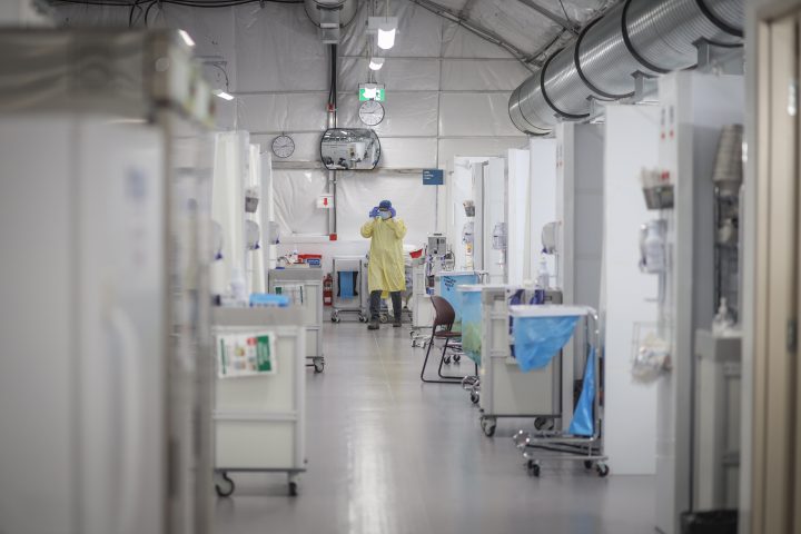 FILE: Pandemic Response Unit at the Peter Lougheed hospital in Calgary on November 14, 2020. 