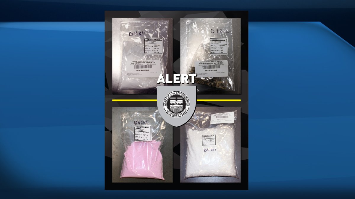 More than $145,000 worth of cocaine was seized after ALERT searched a rural residence in Rocky View County on Nov. 18, 2020.