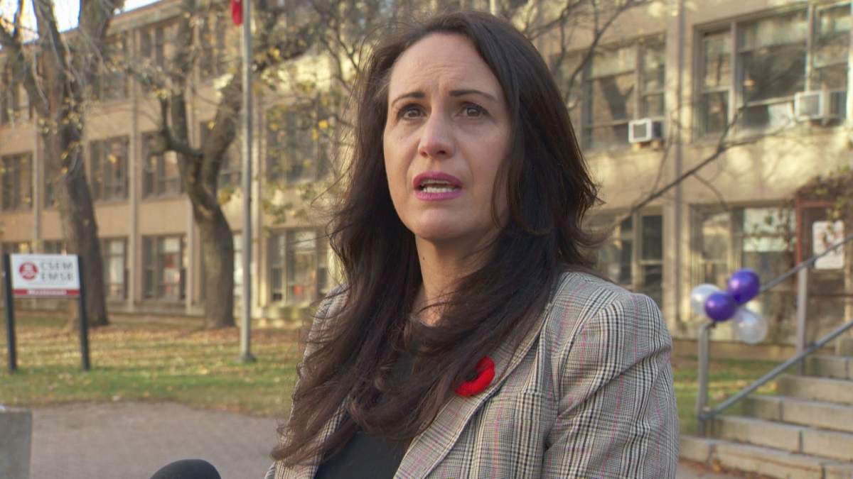 A file photo of Evelyne Alfonsi. The veteran administrator announced she is stepping down as EMSB interim director general. Tuesday, Nov. 17, 2020.