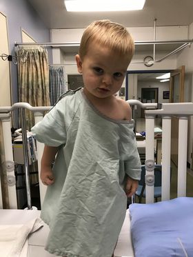 Carson LaFrance was diagnosed with a rare eye cancer after his mother read an article and noticed he had signs of it.