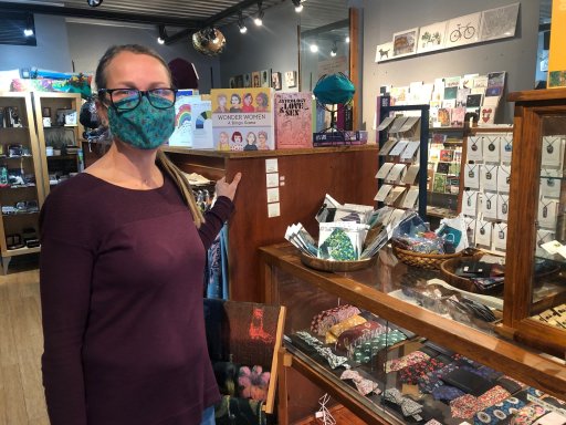 Store owner Rachel Chester said small businesses like hers shouldn’t be lumped together with the entire retail sector.