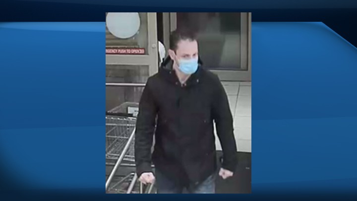 Shortly after 11 p.m. Saturday, Dufferin OPP say they saw the suspect, who was identified through video surveillance, walking on First Street in Orangeville.