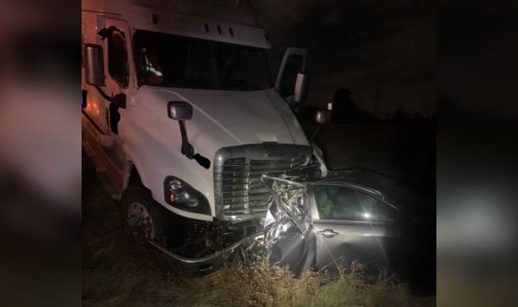 OPP say two people were taken to hospital with serious injuries. 