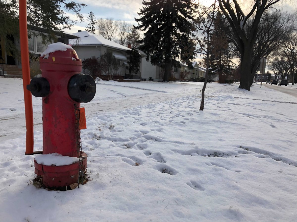 A fire hydrant. 